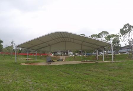 20Mx10M Structure Tent for The Flora  Exposition
